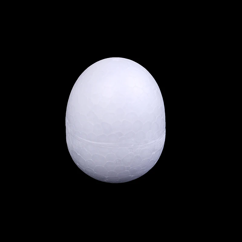 5 см Моделирование пенополистирола пенопласт яйцо шар белый ремесло для DIY рождественские украшения