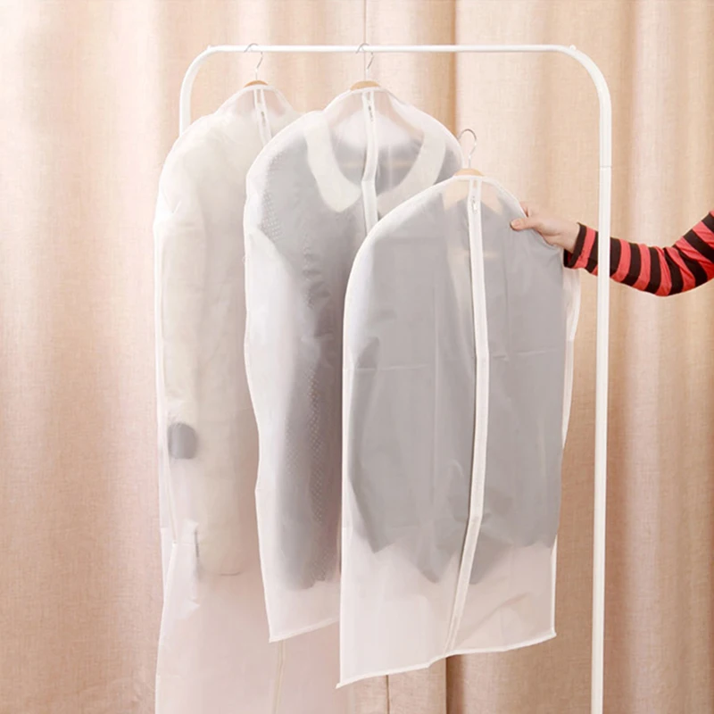 

SAE Fortion Clothes Dust Cover Home Storage Organizador Eco Friendly PEVA Anti-dust Clothes Cover Wardrobe Storage LKI1052 #919