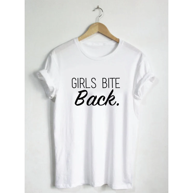 Download Girls Bite Back Shirt Womens Shirts, Unisex Tees, Feminist ...