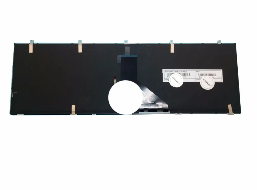 Клавиатура для ноутбука Gigabyte P2742G Q2550M Q2552M Q2756N V2 CF1 CF2 P27G P27K P16G P17F Пособия по