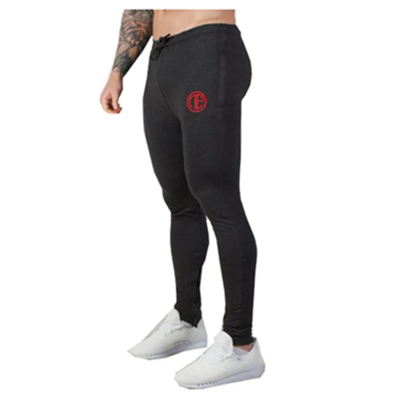 Men Sweatapnts Elastic Leggings Tigths Long Pants Male Running Jogging Casual Workout Athletic Track Pants Trousers Plus Size