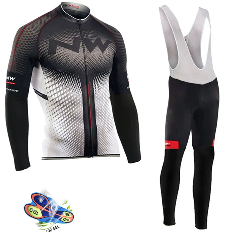 

2019 new NW Long sleeves cycling jersey Bicycles Quick Dry sports Shirt men Cycling clothing Maillot cycling Ropa Ciclismo