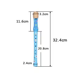 Флейта Дерево 8 отверстий интегрального типа музыкальный инструмент для практики