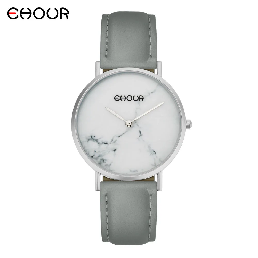 

Lady's Genuine Leather watch Fashion Women Marble Surface Quartz Movement Wrist Watch 2019 Selling fashion watch