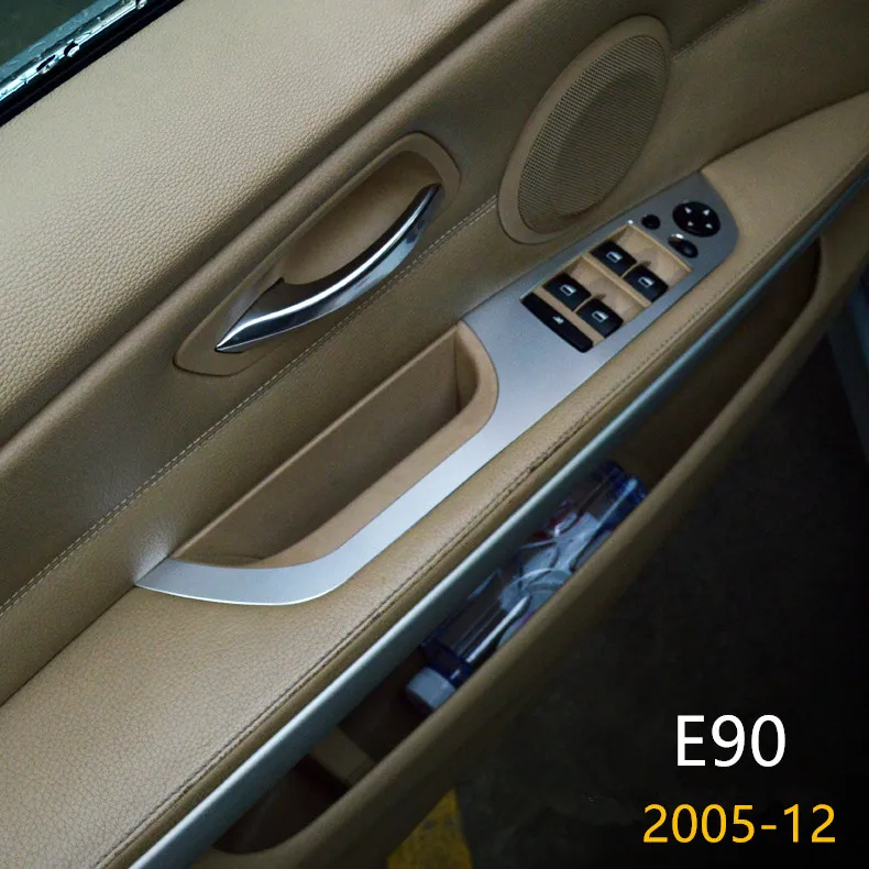 Кнопки для подъема стекла автомобиля декоративная панель отделка 4 шт. BMW E90 318i 320i