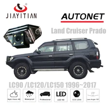 Câmera Traseira Para Toyota Land Cruiser Prado CL90 JIAYITIAN/LC120/LC150 LC200 1996 ~ 2017 licença de Câmera Reversa placa da câmera CCD