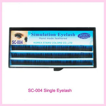 False Eye Lashes 3Lines/Tray C Curl Handmade Synthetic Black Fake Eyelash Extension 0.12mm Thickness Women Fashion Cosmetics