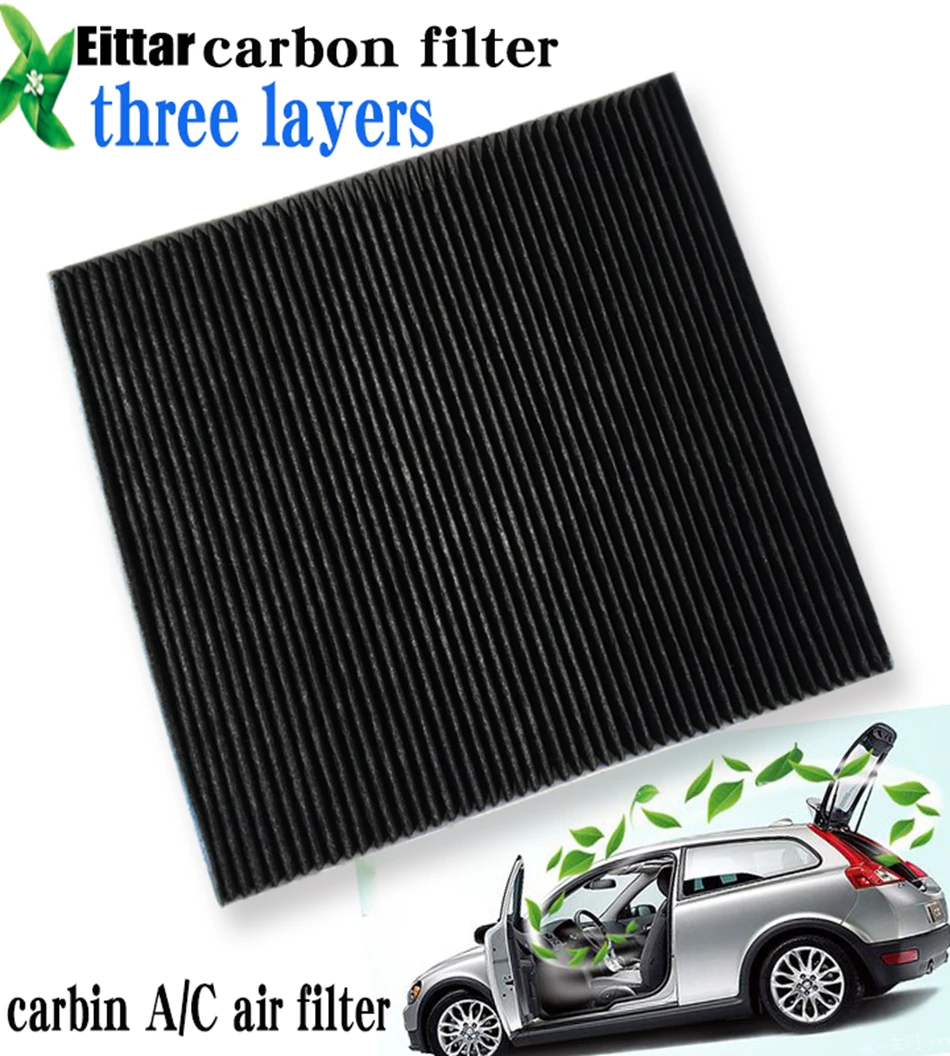 Углеродный фильтр carbin A/C воздушный для toyota Tundra Yaris Sienna Sequoia RAV4 Prius Land Cruiser 4 runner Wish