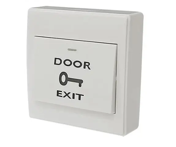 

Mounted Exit button With bottom Box for RFID reader card open door Access Switch Suitable for all kinds of Electric Lock