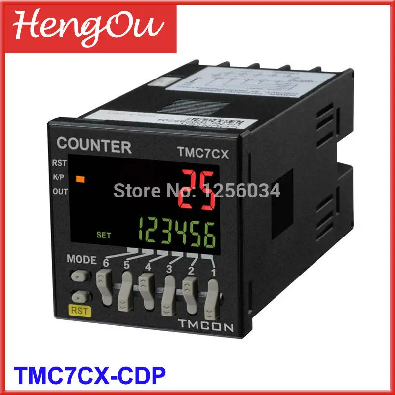 

1 piece TMC7CX counter, 6 digits TMC7CX -CDP Preset counter, Electronic counter