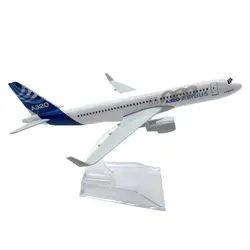 1/400 масштаб самолета Airbus A320 прототип 16 см сплава самолета Модель игрушки Для детей подарок для коллекции