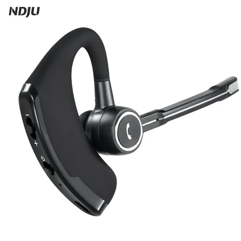 

V8s wireless bluetooth headphone Handsfree business bluetooth headset earphone with mic voice control for sports noise canceling