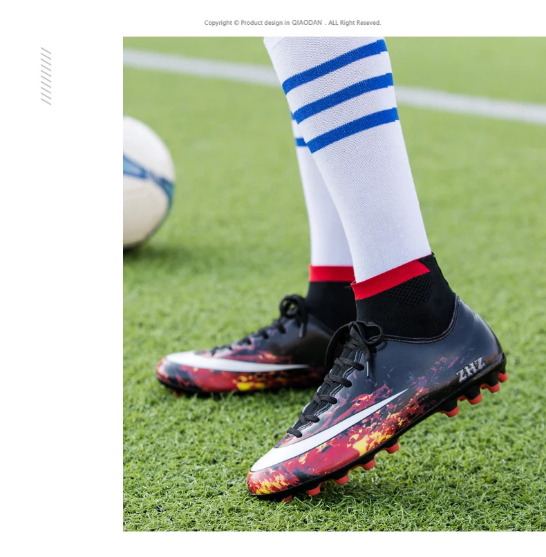 Мужские футбольные бутсы для мальчиков, футбольные бутсы TF, кроссовки нового дизайна, футбольные бутсы, размер 34-44