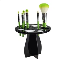 Acrylic Makeup Eyeshadow Power Drying Brush Rack Organizer Holder Makeup Brushes Stand Storage rip off the