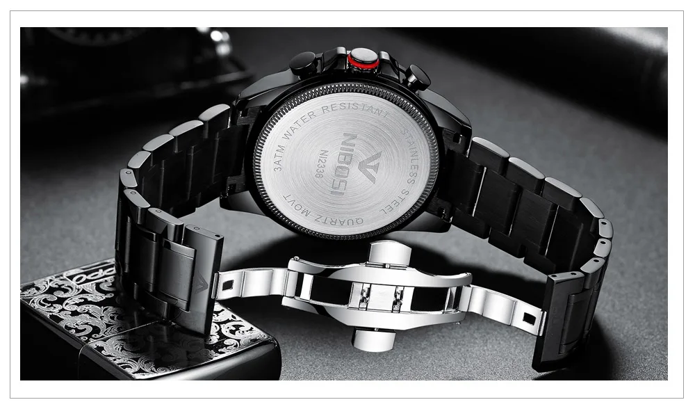 NIBOSI Big Dial Watches Men Watch Luxury Brand Analog Men Military Watch Reloj Hombre Whatch Men Quartz Male Sports Watches      (18)