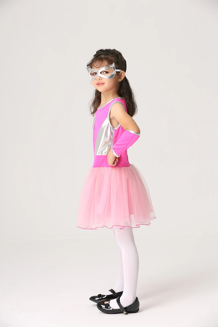 EK207 Хэллоуин Дети платье для девочек одежда в виде паука для девочек Косплэй Аниме костюм паука