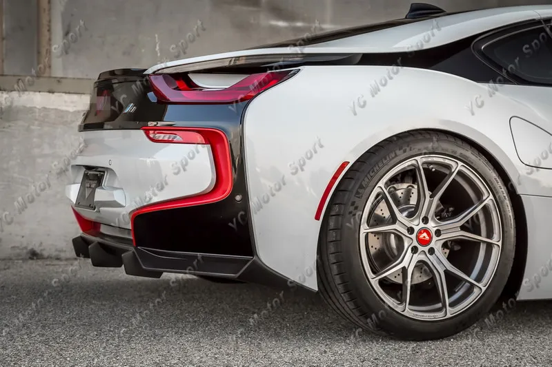 2014-2017 BMW i8 Vorsteiner VR-E Style Rear Lip Diffuser DCF (28)