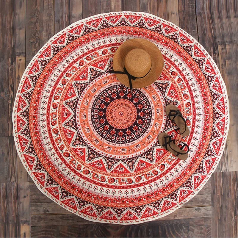  Tapestry Mandala Wall Hanging Blanket Indian Summer Beach Throw Rug Blanket Tablecloths Beach Throw