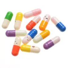 50Pcs Mini Liebe Pille mit Rolle Papier Notizen Nachricht in eine Flasche Kapsel Brief Volle Klar Wünschen Flasche für party Schreibwaren Geschenk