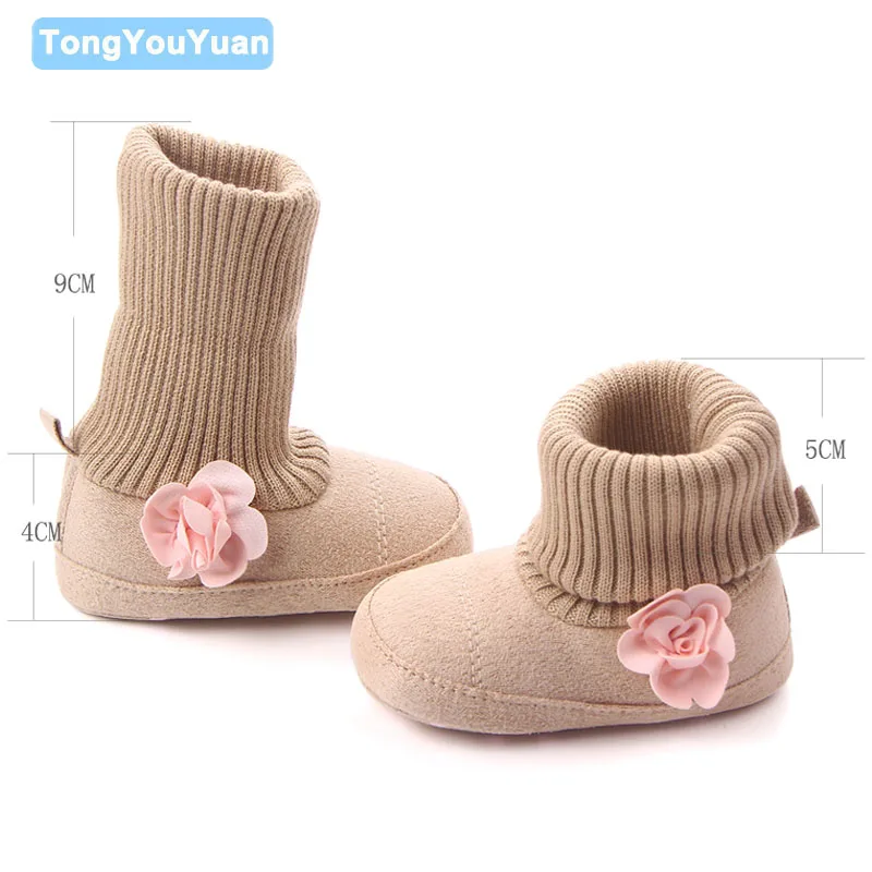 New Arrival Flower Inlay Special Design Baby Shoes Toddler Prewalker