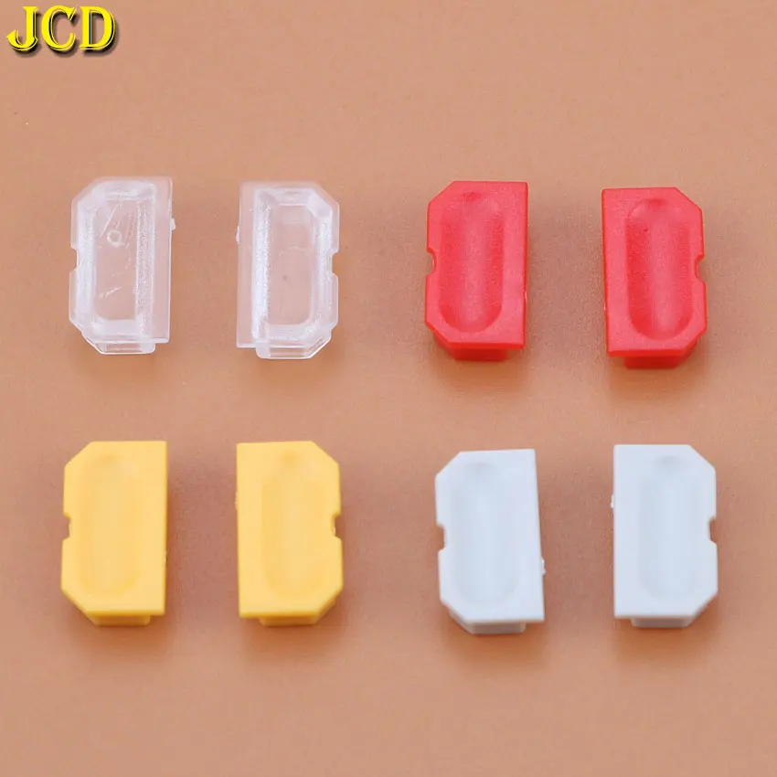 

JCD 2 PCS 4 Color Dust Cover For Game Boy GB game Console Shell Dust Plug Plastic Button For DMG 001