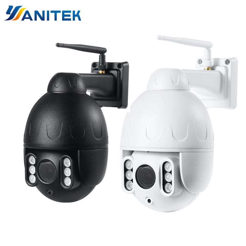 

5X Zoom New Wi-Fi IP Camera Bullet PTZ Outdoor Waterproof IP66 Street IP Camera Two Way Audio SD card Motion Phone APP Onvif