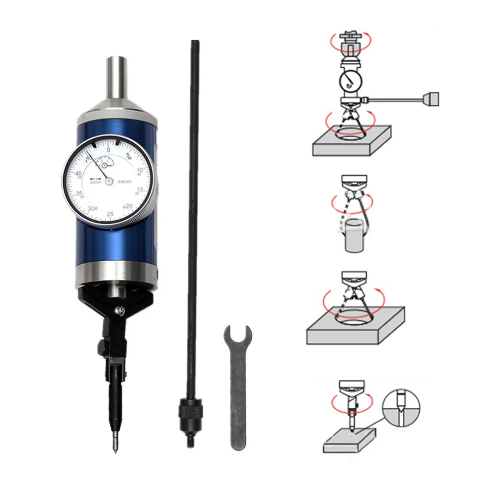 Центробежный индикатор 0-3 мм центробежный циферблат коаксиальный тесты индикатор шлифовальное крепление центр рычаг циферблат тесты
