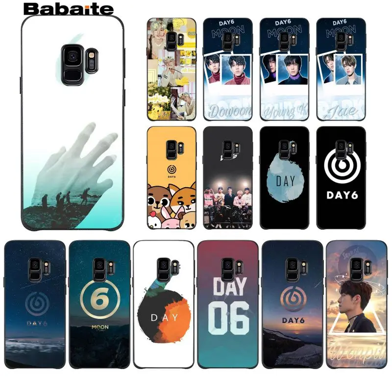 

Babaite DAY6 Men's band DIY Printing Drawing Phone Case cover Shell For GALAXY s5 s6 edge plus s7 edge s8 plus s9 plus s10