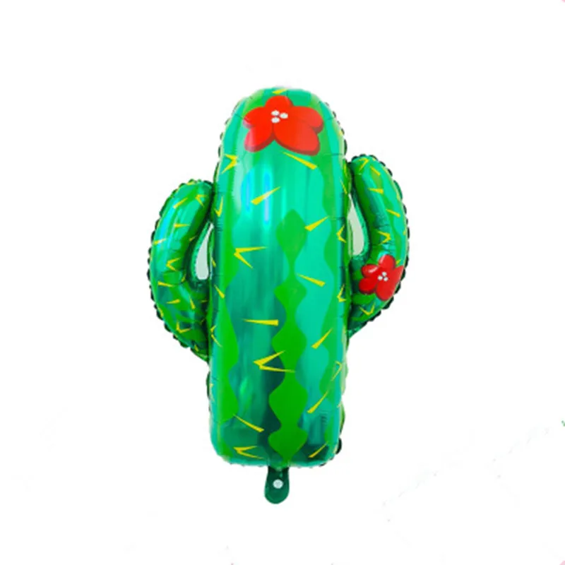 Cactus Foil Balloons Kids Cartoon Inflatable Toys Birthday Party Decorations Cacti Air Balloon Chinese's Day Supplies | Дом и сад