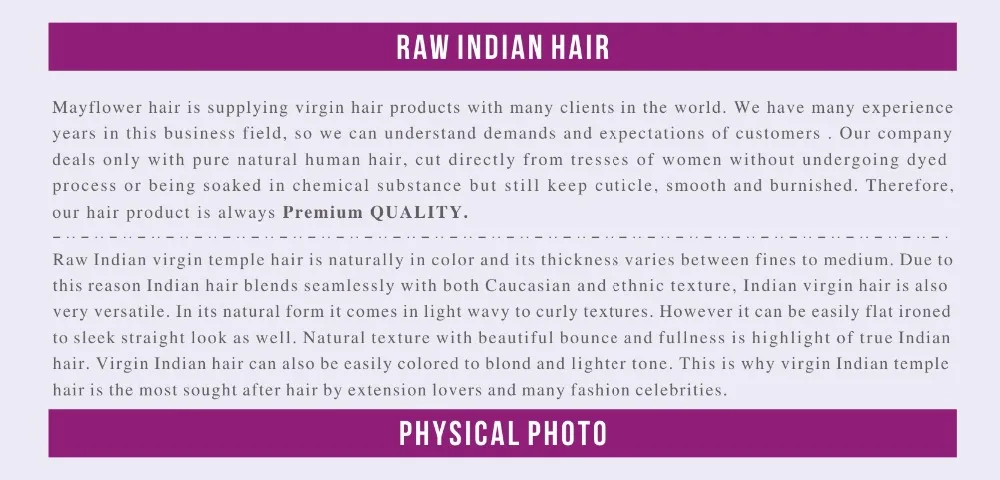 Indian hair