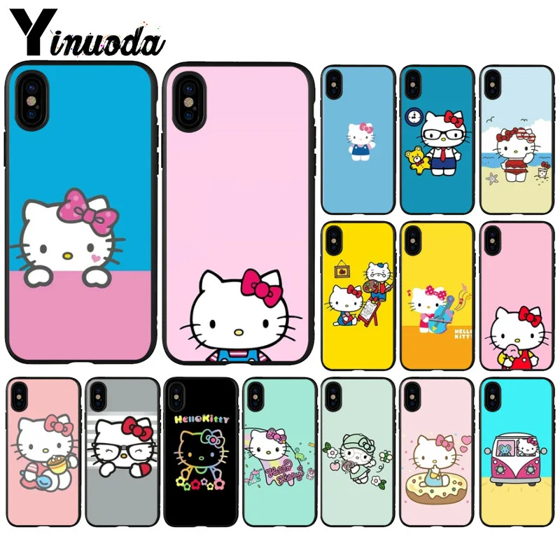 Yinuoda Fashionable Hello Kitty DIY Printing Drawing Phone Case for ...
