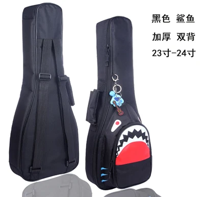 Portable 23 24 concert ukulele bag small guitar backpack waterproof soft gig padded case soft gig cover girl boy kids cute gift