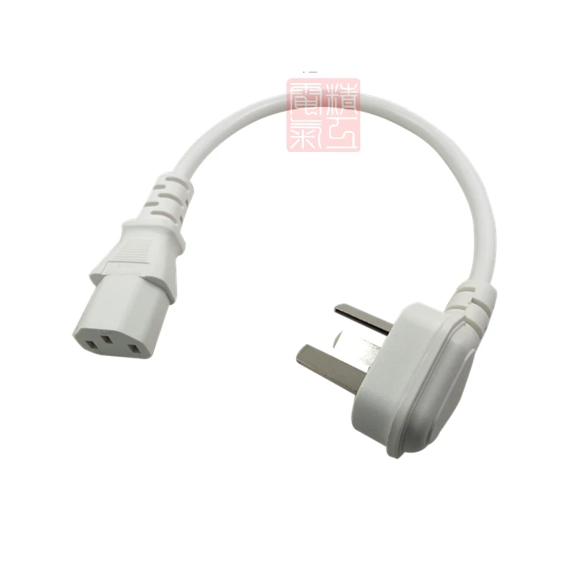 

IEC 60320 C13 AC Short Portable Cord 3 Prong Plug 20cm Power cable IEC320 C 13