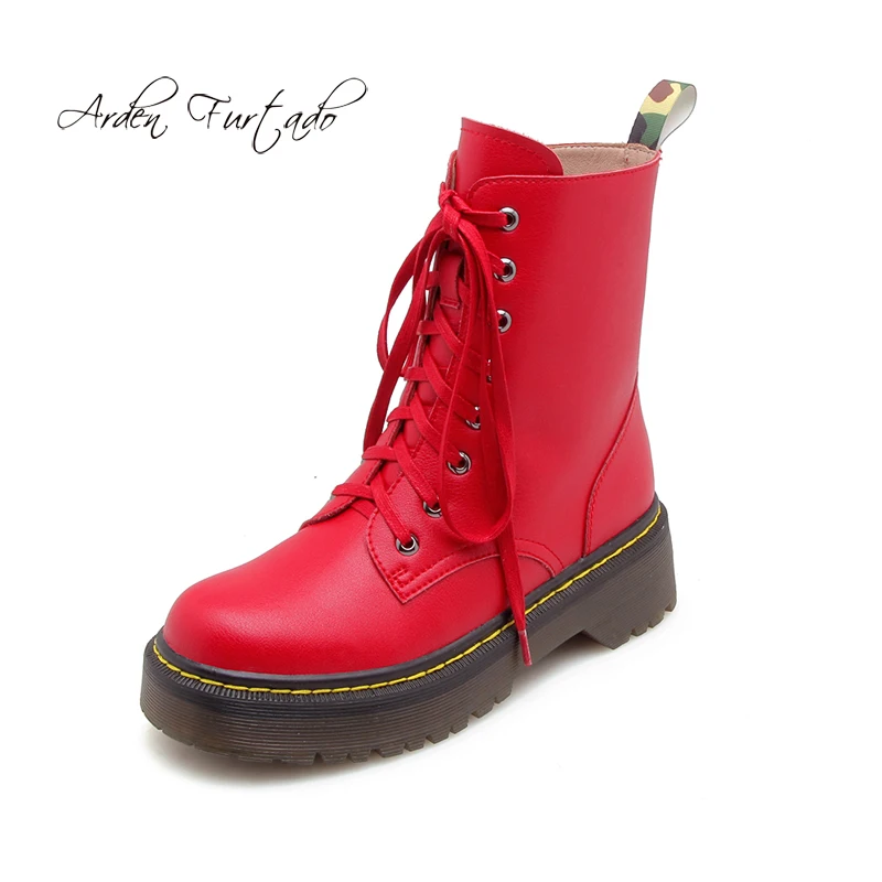 Cheville 40 Liée Mode Taille Croix Hiver Cuir De En Blanc Chaussures Furtado Plat Bottes Automne white Femmes red Rouge Matin Arden Black 2018 Véritable wqRaIf0