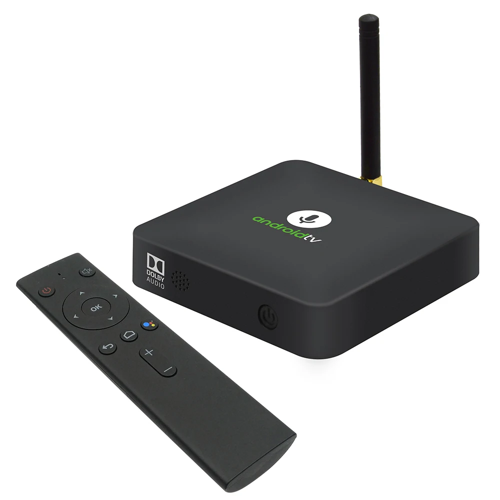 KM8 ATV Smart Android TV 8 0 BT & IR Voice Box Amlogic S905X 2 ГБ/16 ГБ Поддержка Google Home Cast 3D BT4.2