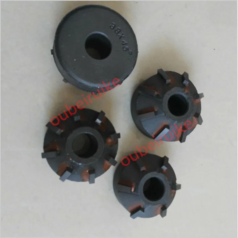 CARBIDE TIPPED VALVE SEAT CUTTER 1.3/4" 45 DEGREE 8  BLADES 