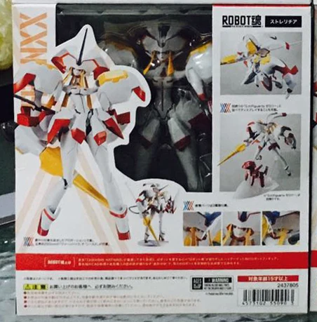 PrettyAngel-Подлинная фигурка робота Bandai Tamashii Nations № 243 DARLING in the FRANXX Strelizia