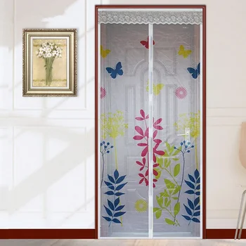 

Summer Magnetic Soft Door Curtain Anti-mosquito Net Mesh Screen Insect Fly Bug Mosquito Net Magic Screen On The Door 100x210cm