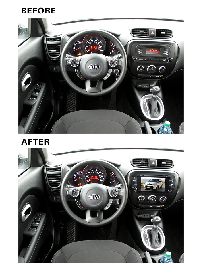 ROM 16G 1024*600 QUAD Core Android 5.1.1 Fit KIA SOUL 2014 2015 2016