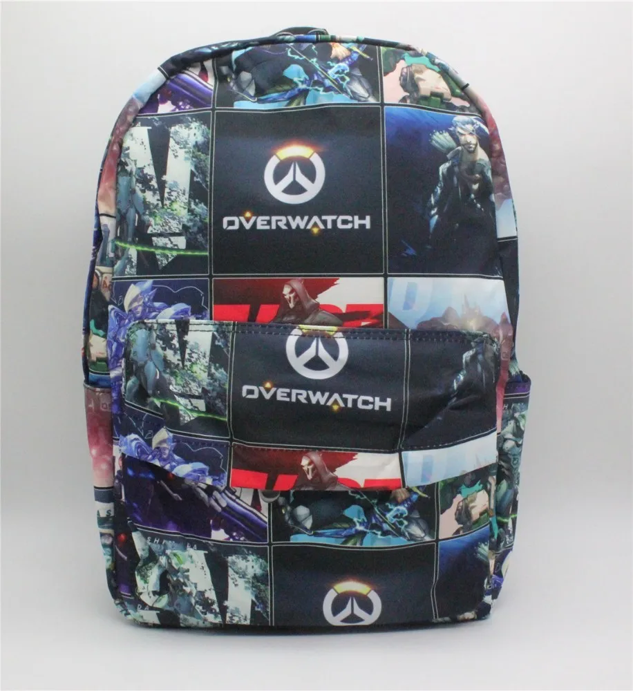 

Hot Game OW Printing Backpack Young Men Women Daily Backpack Children Shoulder Backpacks Boys Girls School Bags