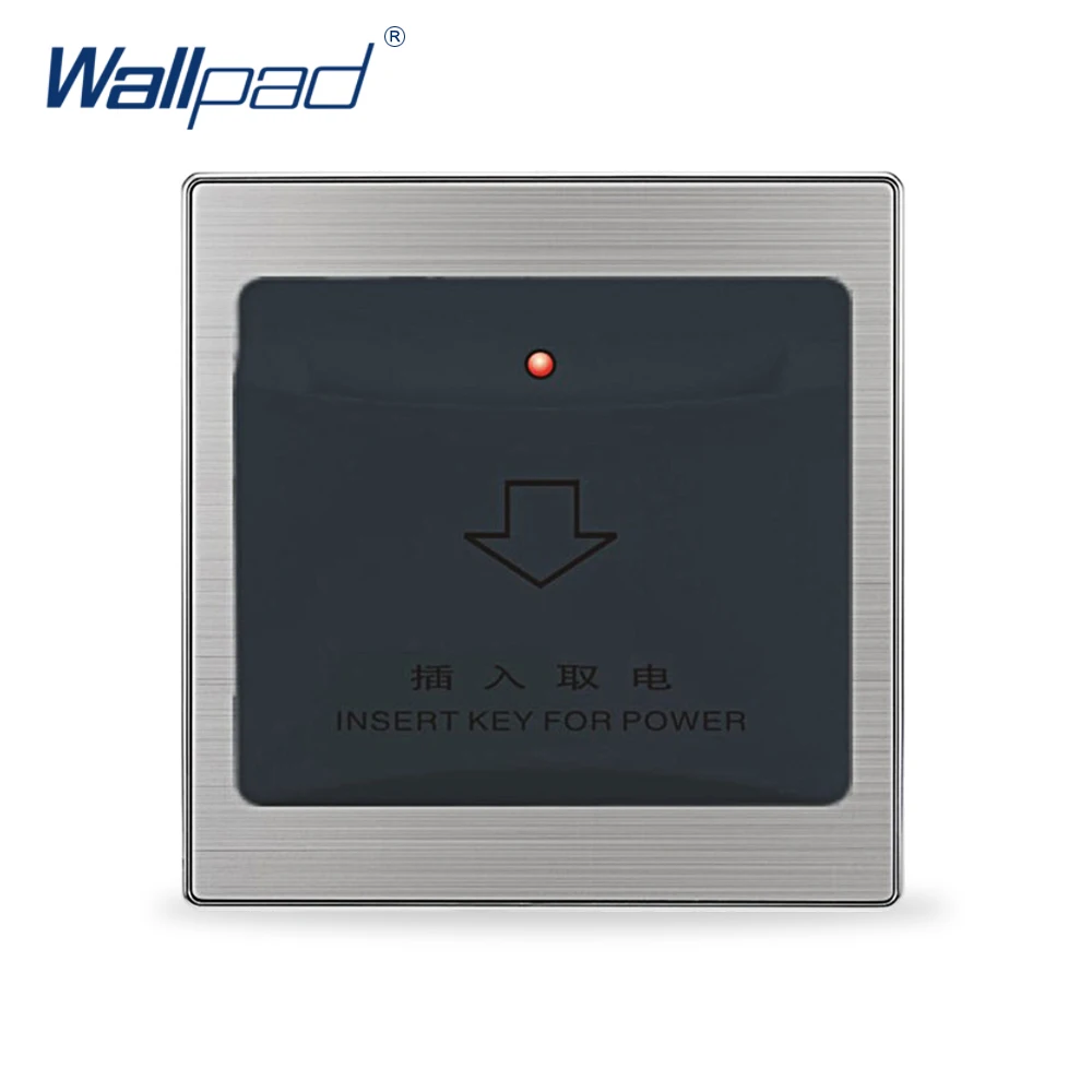 2018 Hot Sale Hotel Key Card Switch Wallpad Luxury Wall Switches Insert