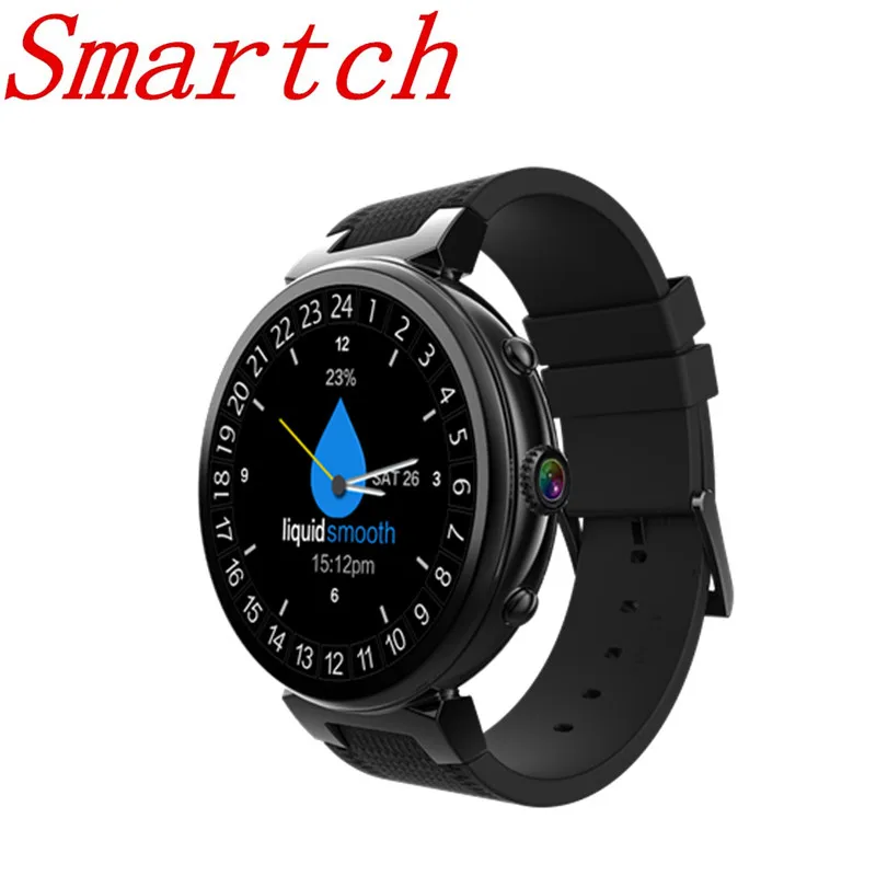 

Smartch I6 Smart Watch Android 5.1 MTK6580 Quad Core RAM 2GB+ROM16GB Smartwatch Support 3G GPS WIFI Google Play Whatsapp Camera