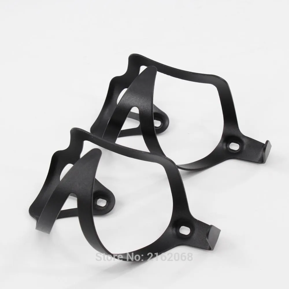 

2pcs/lot New Road bicycle Aluminum alloy matt drink water bottle cages side pull MTB Mountain bike bottle holders 26g Free ship