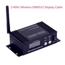 Eyourlife DMX512 беспроводной ЖК-Дисплей кабель передатчик приемник 2.4 ГГц XLR DJ Молнии Контроллер