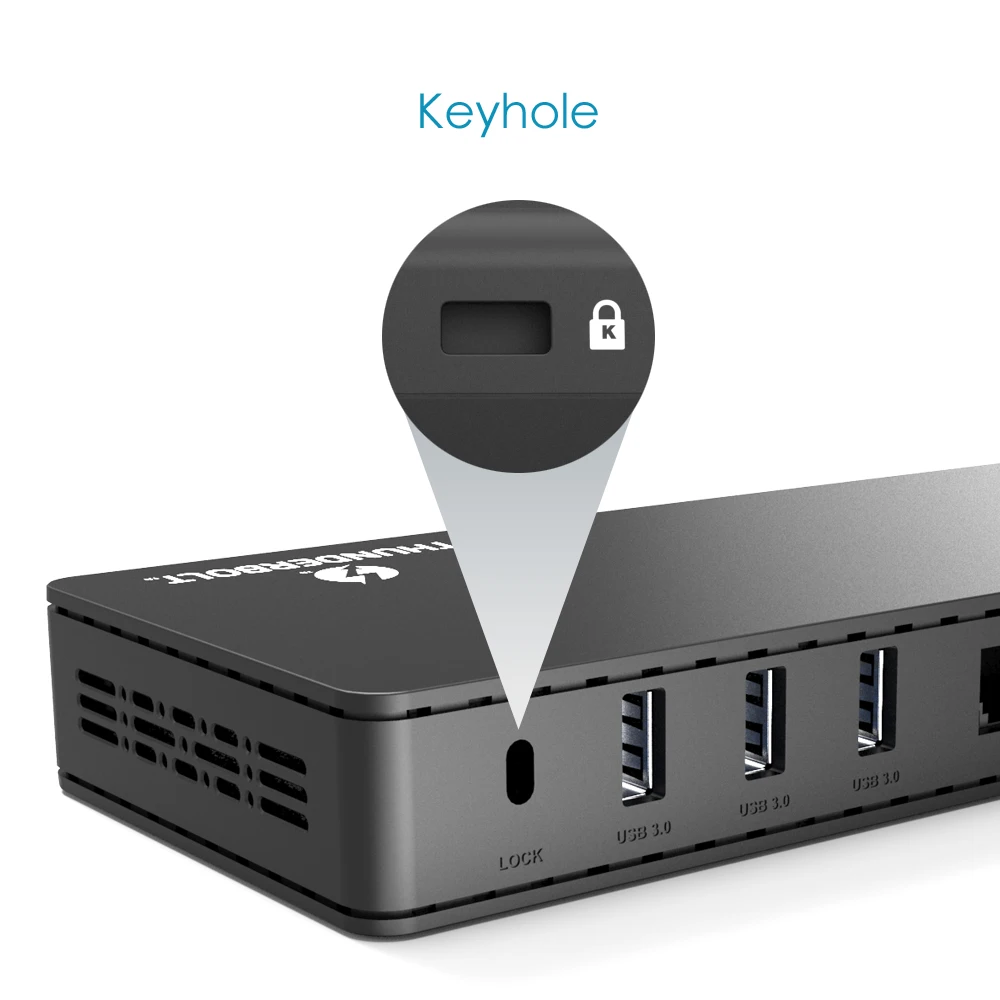 Док станция Wavlink Thunderbolt 3 4K @ 60 Гц USB 0 85 Вт|Док-станции для ноутбуков| |