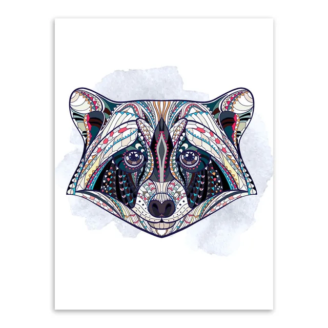 Ancient-African-National-Totem-Deer-Lion-Animals-Head-Art-Prints-Poster-Wall-Picture-Canvas-Painting-No.jpg_640x640 (11)