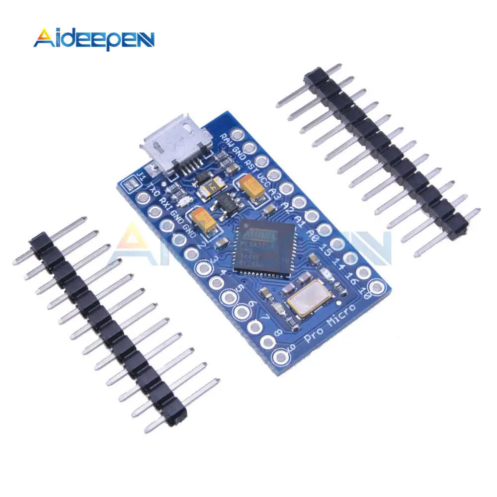 Pro Micro ATmega32U4 3,3 В 8 МГц Замена ATmega328 для Arduino для Leonardo ATMega 32U4 контроллер USB интерфейс