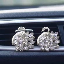 Carprie 7*6 см Привлекательный дизайн автомобиля любящий подарок воздуха на выходе Ароматные Духи Корона Лебедь Средства ухода за губами освежитель диффузор моды и милые