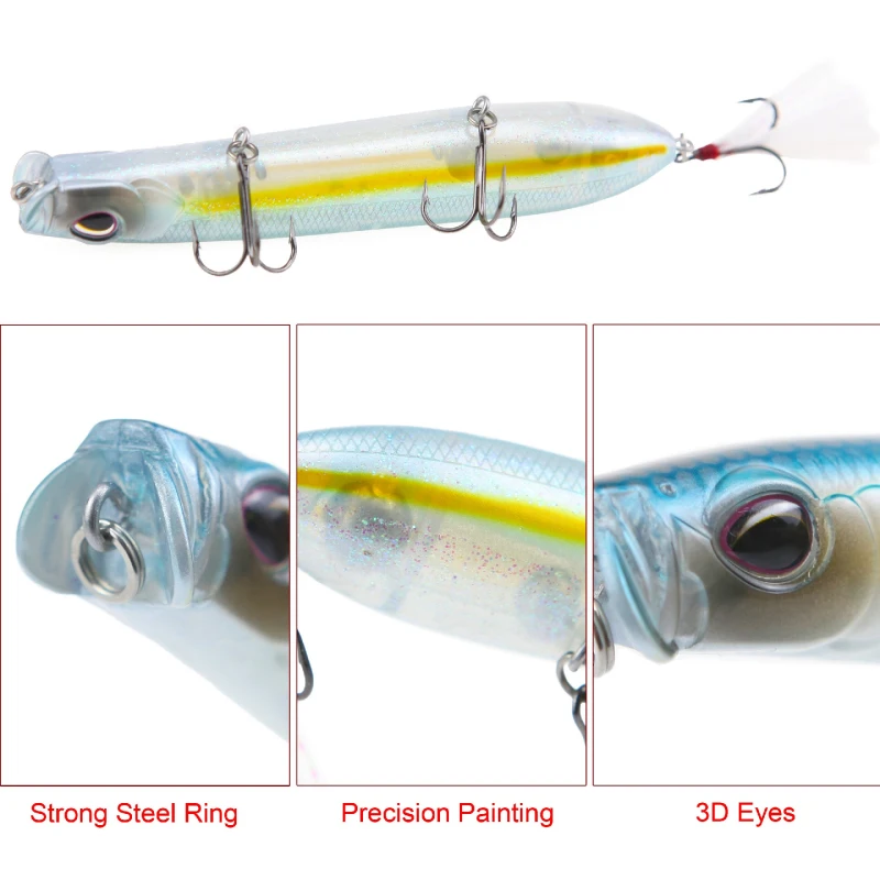 Runature плавающий Поппер рыболовные приманки искусственные приманки жесткая приманка 105 мм/16 плавающая приманка рыболовные снасти для рыбалки наживка для рыбалка приманка для рыбной ловли