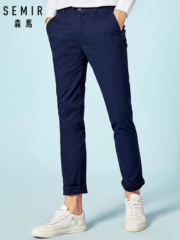 cotton chinos for men